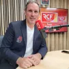 Frédéric Moine, le président du RCSR, dans les studios de RCF à Annecy. RCF Haute-Savoie