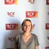 Delphine Lingemann dans les studios RCF de Clermont-Ferrand