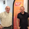 Christophe Bellanger, président des Culs Rouges, et son vice-président, Matthieu Gudefin.