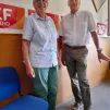 Soeur Catherine Fromager et Michel Epinat
