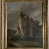 Le Château de Vernet, par Gustave Jouanneau. © Musée St Vic - St Amand Montrond.