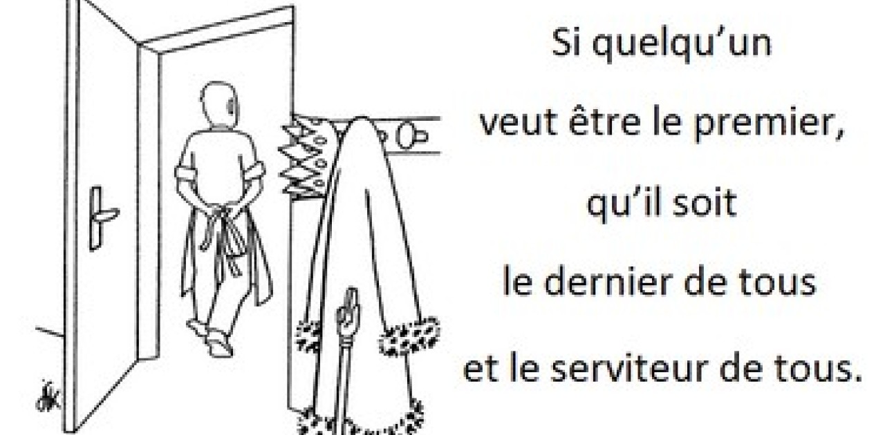 Si quelqu'un veut être le premier, qu'il soit le dernier de tous RCF