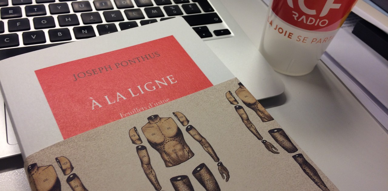 "À la ligne", un livre de Joseph Ponthus | RCF