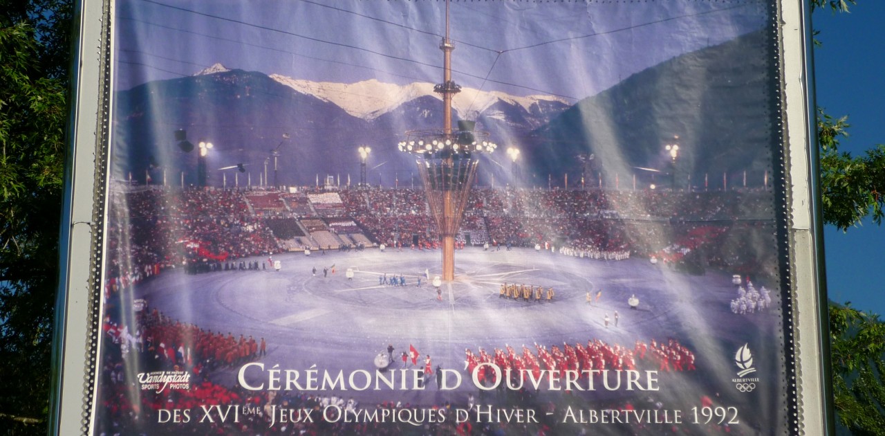 Trophée Des Jeux Olympiques Albertville 1992 - Tête De Soleil En Bronze (Occasion)