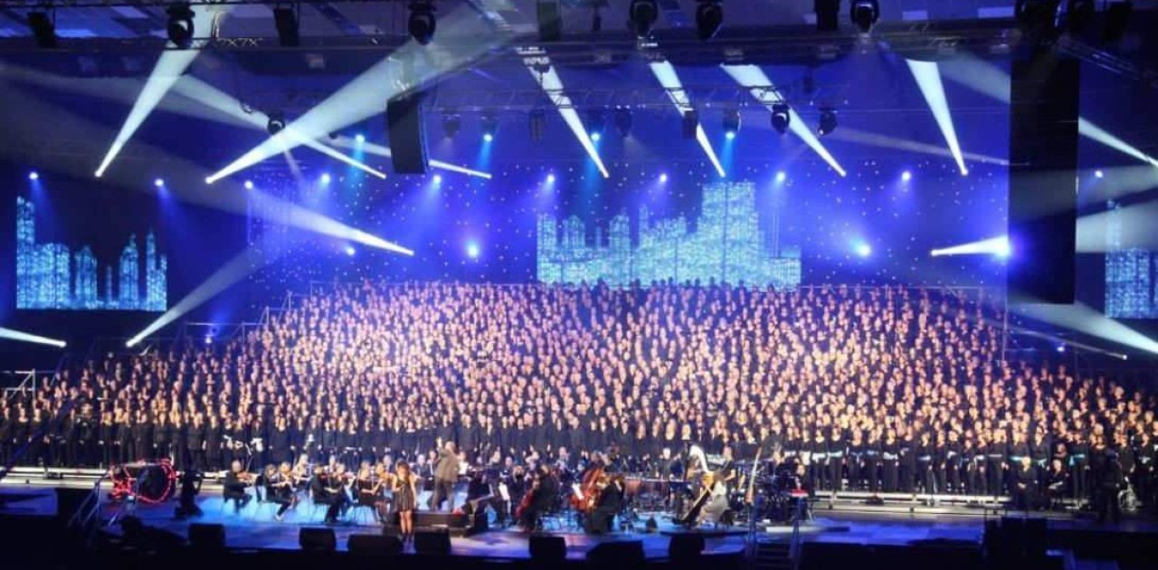 Les 2000 Choristes rendront hommage à JJ Goldman au Galaxie d'Amnéville
