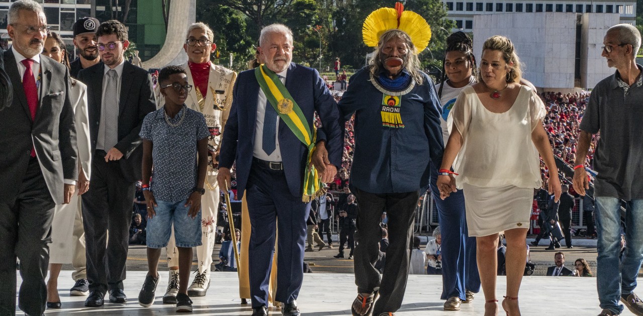 No Brasil, posse de Lula semeia esperança e reconciliação #JeudiPhoto