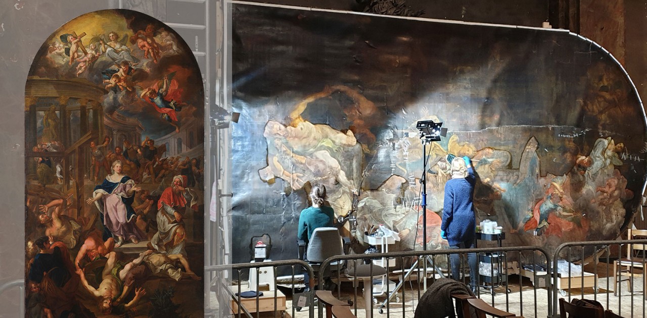 Le Martyre de sainte Catherine, chefd’œuvre du peintre ThéodoreEdmond