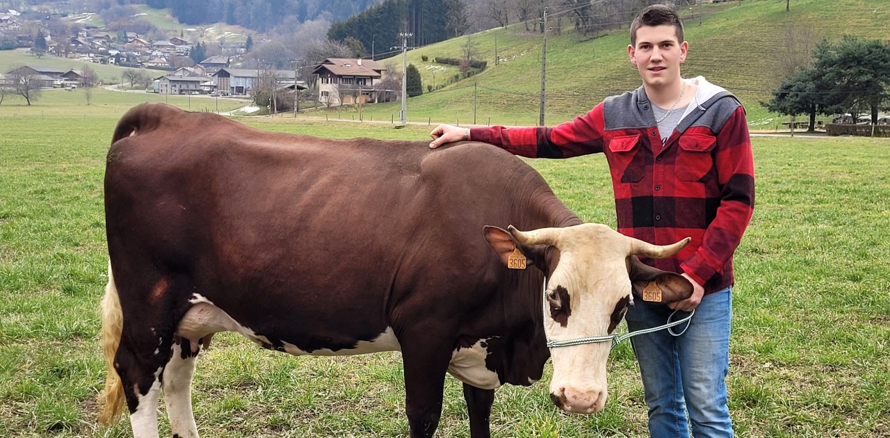 FavergesSeythenex le premier salon de l'agriculture de Baptiste