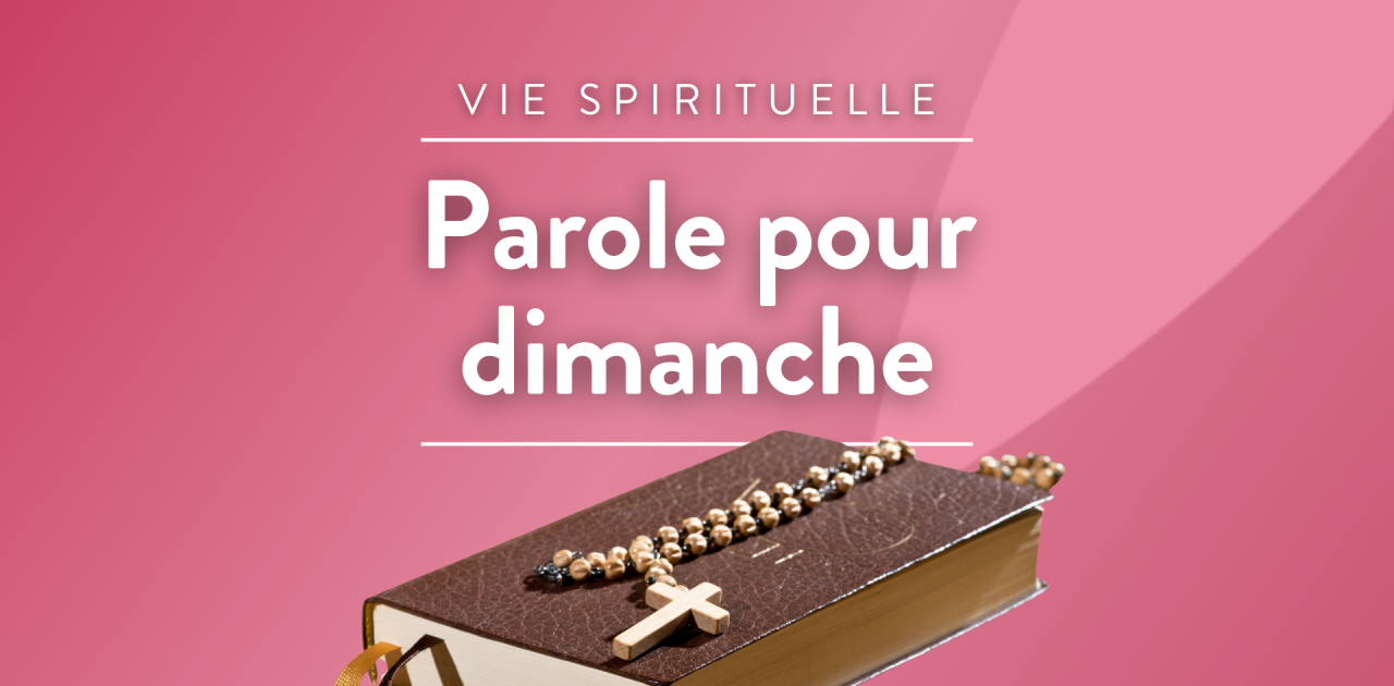 6° Dimanche de Pâques | Parole pour un dimanche | RCF Besançon Belfort ...