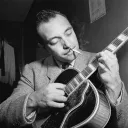 Django Reinhardt à l'Aquarium Jazz Club de Nex York, 1946