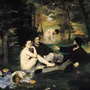Wikimédia Commons - "Le Déjeuner sur l'herbe", par Édouard Manet (1863)