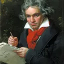 Portrait de Beethoven composant le Missa Solemnis