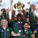 L'équipe Sud Africaine, championne du monde de rugby en 2019. DR