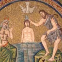 Wikimedia Commons -  La coupole du baptistère des Ariens à Ravenne (vie siècle).