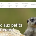 Capture d'écran - site internet Bioparc