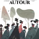 2021-Dargaud-Stéphane Fert-Détail de la couverture de la bande dessinée Blanc Autour