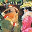 Wiki Commons - La Danse au Moulin-Rouge ou Dressage des nouvelles par Valentin-le-Désossé - Toulouse-Lautrec1890