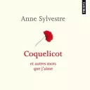 2021 RCF - Furet du Nord - couverture "Coquelicot" d'Anne Sylvestre