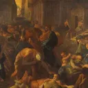 La peste d'Athènes d'après Poussin
