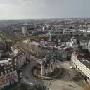 2020 RCF - Vue sur la Porte de Paris depuis le Beffroi de l'Hôtel de Ville - Lille