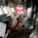 2021 RCF - La cabine de pilotage en chantier avant son départ pour le tour du monde