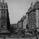 Archives Municipales de Lyon - La rue de la République vers 1890