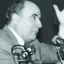 Wikimédia Commons / François Mitterrand lors d'un meeting de campagne, le 7 avril 1981