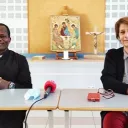 RCF - Père Blaise Egbepkon et Claudine Dupetit
