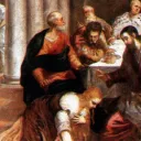 Wiki Commons - Repas chez Simon le pharisien du Tintoretto  