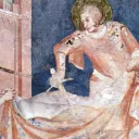Wikimédia Commons - Saint Martin de Tours, fresque de la basilique Saint-François à Assise (1322-1326)