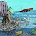 Image d'illustration pollution des océans 