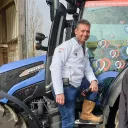 Thierry Baillet sillonne la France en tracteur