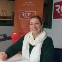 Vignette Invité local sur fond rouge de rubrique actualité avec en bas à droite le micro RCF et la mention Nièvre