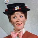 Julie Andrews dans le film Mary Poppins.