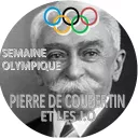 anneaux olympiques/Pierre de Coubertin/CIO/wikicommons