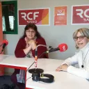 Vignette Invité local sur fond rouge de rubrique actualité avec en bas à droite le micro RCF et la mention Nièvre