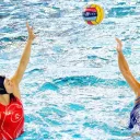 2019 DR - Clémence Clerc (à gauche) dispute le ballon pour le LUC - Lille