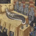 2021 - Exposition du corps d'Anne de Bretagne dans la grande salle du château.