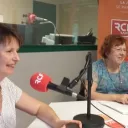 Vignette Invité local sur fond rouge de rubrique actualité avec en bas à droite le micro RCF et la mention Nièvre