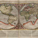 Wikimedia commons - Carte du monde de Rumold Mercator - 1587