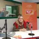 Vignette Invité local sur fond rouge de rubrique actualité avec en bas à droite le micro RCF et la mention Nièvre