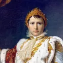 Un portrait de l’empereur français Napoléon Ier, peint en 1805 par François Gérard et qui se trouve aujourd’hui au château de Fontainebleau, au sud de Paris.