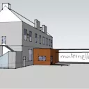 2019 école du Sacré-Cœur de Penvenan - Dessin du projet de rénovation de l'école.