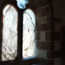 RCF - Les vitraux sur Saint-Michel en cours de réalisation au Prieuré d'Ardevonon