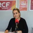 Vignette Invité local sur fond rouge de rubrique actualité avec en bas à droite le micro RCF et la mention Nièvre