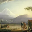 Humboldt et Aimé Bonpland au pied du volcan Chimborazo, peinture de Friedrich Georg Weitsch (1806) ©Wikimédia commons