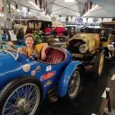  Marie-Pierre Hervet, agent d'accueil du musée de l'automobile de Valençay.