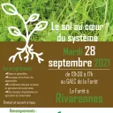 Affiche de promotion pour une rencontre agricole. © Chambre d'agricultre de l'Indre.