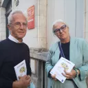 Dr Denis Saudeau, président de France ACV 37 et Mireille Agaschi, vice-présidente.