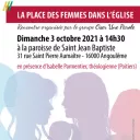 La place des femmes dans l'Eglise